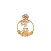 8514-gold-finish-statement-earrings-with-floral-vine-motif-in-white-kundan-and-ornate-filigree-work-3.webp Gold Finish Statement Earrings With Floral Vine Motif In White Kundan And Ornate Filigree Work