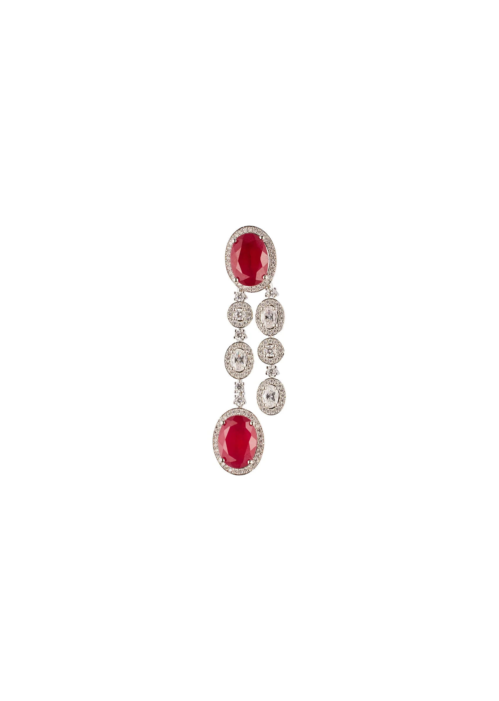 8523-red-anti-tarnish-finish-cz-diamond-and-gemstone-necklace-set-in-rhodium-plated-brass-3.webp Red Anti Tarnish Finish CZ Diamond and Gemstone Necklace Set in Rhodium Plated Brass