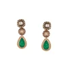 8531-gold-finish-kundan-long-necklace-set-with-central-emerald-drop-pendant-and-ruby-pearl-accents-4.webp Gold Finish Kundan Long Necklace Set With Central Emerald Drop Pendant And Ruby Pearl Accents