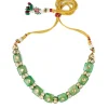 Green Contemporary Choker Necklace Set
