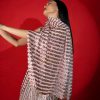 Rose Pink Ombre Ready Pleated Saree Embellished In Sequins With A Raw Silk Blouse Embellished With Sequins