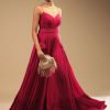 Rani Pink Jumpsuit In Crepe With Tiered Flare, Pleated Bodice And 3D Embroidered Belt And Pocket Detail