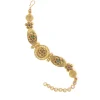 Gold Plated White Beaded Bracelet