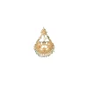 Gold Plated Kundan Polki Necklace And Earrings Set