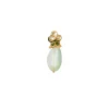 Gold Plated Green Kundan Polki Necklace Set With Earrings