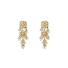 Kundan Polki Necklace Set With Earrings