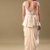 Off White Dhoti With Embroidered Top