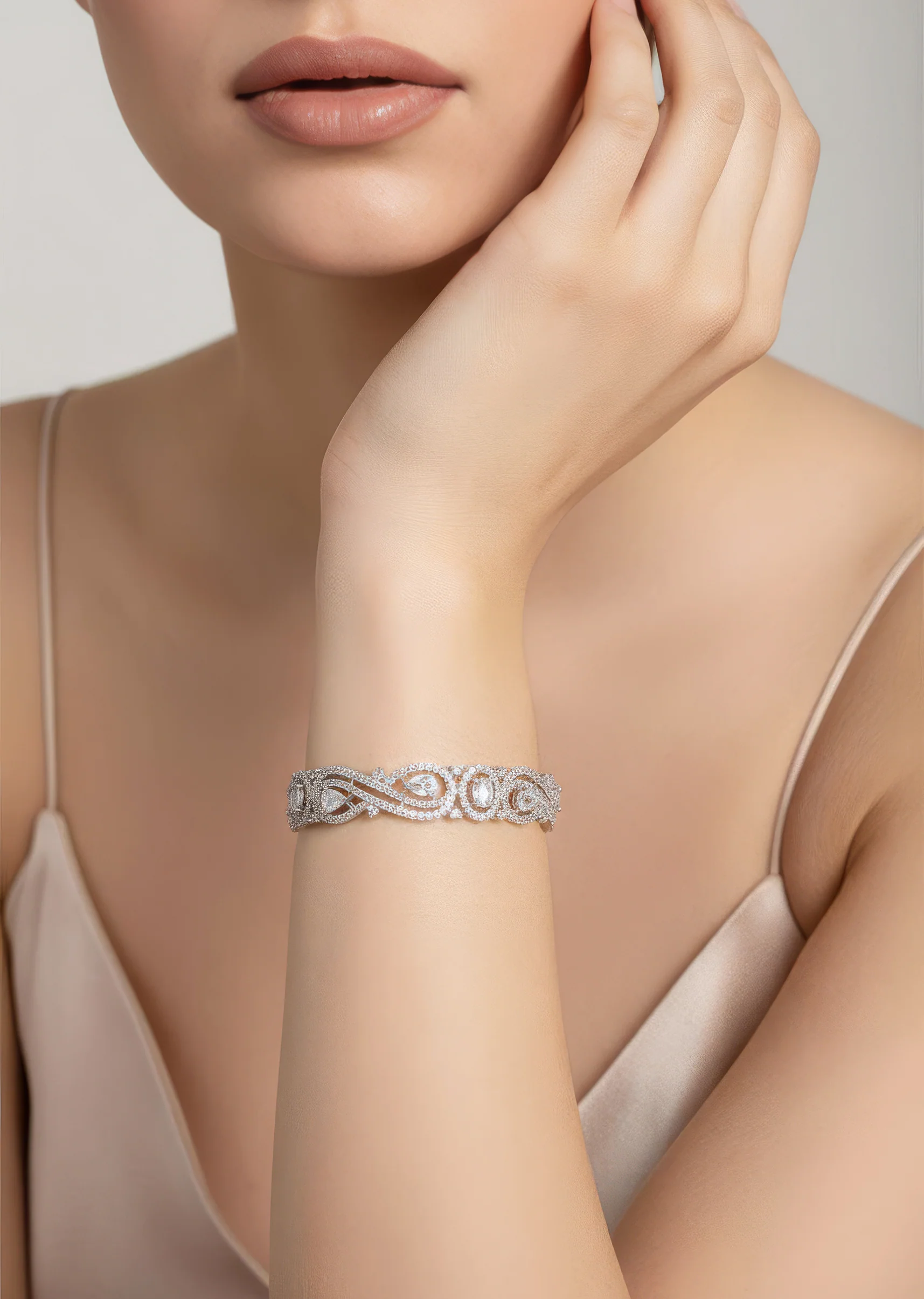 903-white-and-silver-anti-tarnish-cz-diamond-rhodium-plated-bangle-set-of-2-1.webp White and Silver Anti Tarnish CZ Diamond Rhodium Plated Bangle (Set of 2)