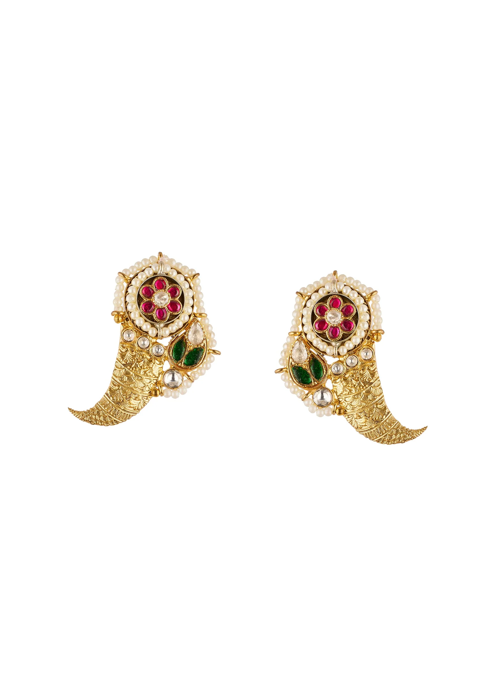 904-multi-traditional-gold-kundan-jadau-ring-with-stones-1.webp Multi Traditional Gold Kundan Jadau Ring with Stones