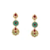 906-multi-traditional-kundan-polki-necklace-set-with-colored-stones-3.webp Multi Traditional Kundan Polki Necklace Set with Colored Stones