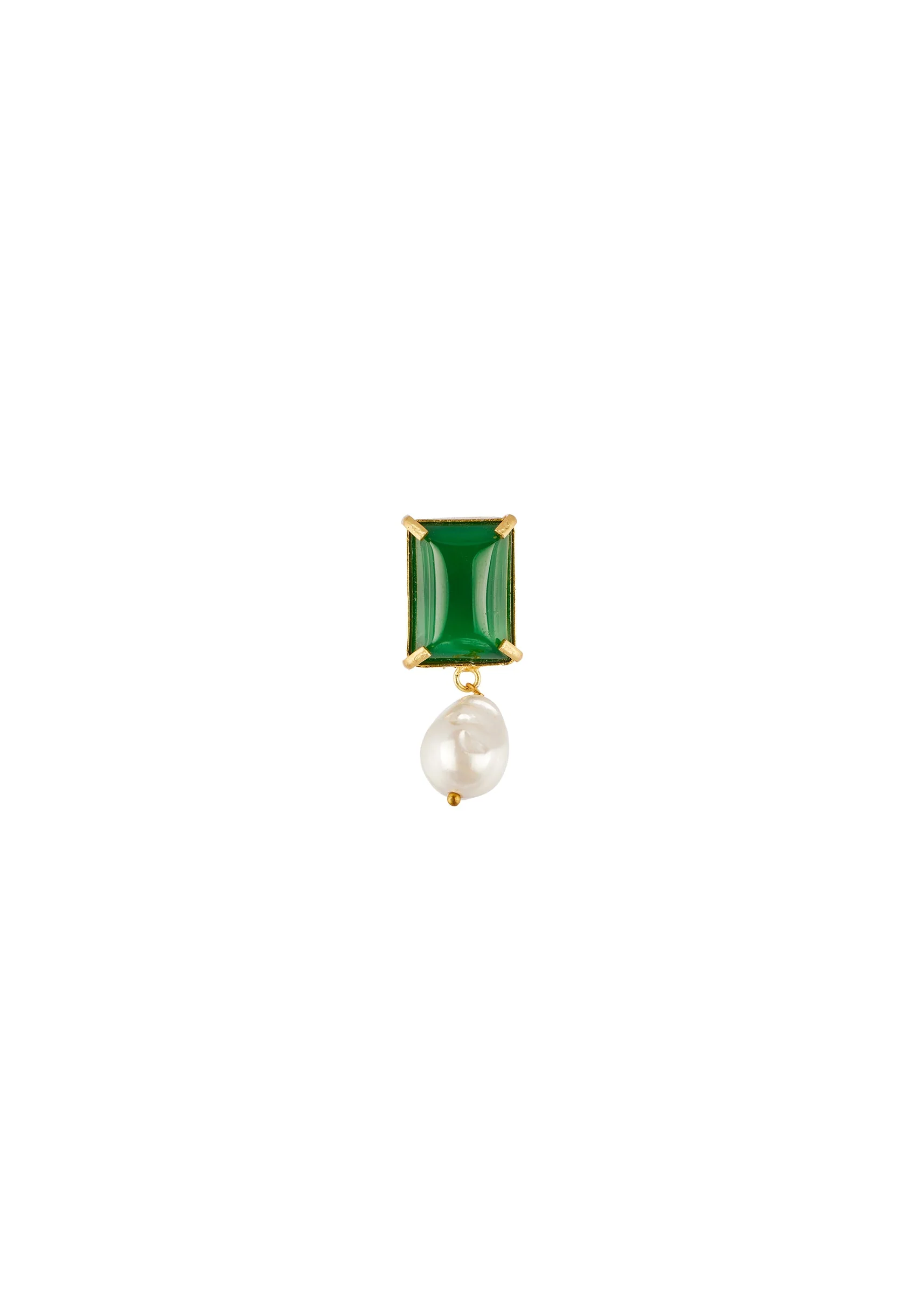 911-green-contemporary-faux-pearl-dangler-earrings-3.webp Green Contemporary Faux Pearl Dangler Earrings