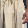 Beige Kurta with Dhoti & Dupatta Muhurtham Set