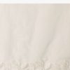White Saree In Organza With Floral Motif Border And Unstitched Blouse Piece
