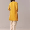 Yellow Embellished Dhoti Suit Set