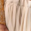 Yellow Embellished Dhoti Suit Set