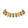 923-gold-traditional-kundan-necklace-set-with-faux-pearl-and-multi-stones-2.webp Gold Traditional Kundan Necklace Set with Faux Pearl and Multi Stones