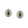 927-aqua-blue-anti-tarnish-cz-diamond-rhodium-plated-brass-floral-earrings-2.webp Aqua Blue Anti Tarnish CZ Diamond Rhodium Plated Brass Floral Earrings