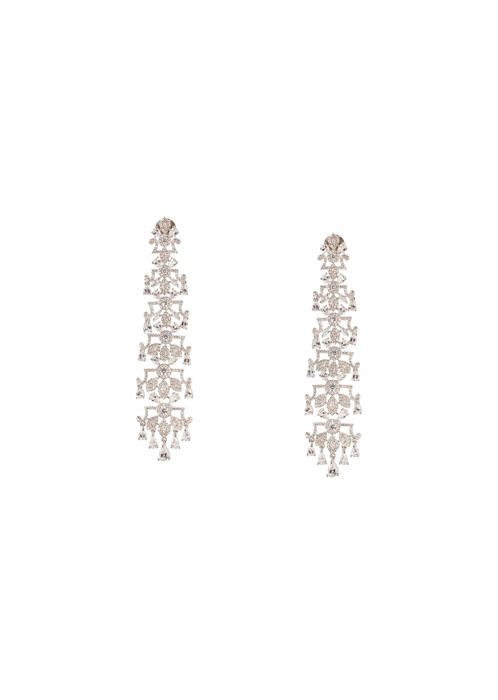 931-silver-cz-diamond-rhodium-plated-long-earrings-in-anti-tarnish-finish-2.webp Silver CZ Diamond Rhodium-Plated Long Earrings in Anti-Tarnish Finish