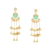 933-gold-finish-statement-jhumkas-for-festive-wear-2.webp Gold Finish Statement Jhumkas for Festive Wear