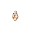 Gold Finish Necklace Set WIth In Polki Detailing
