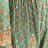 9359-light-aqua-green-crepe-printed-kurta-dhoti-with-embroidery-6.jpg Light Aqua Green Crepe Printed Kurta Dhoti With Embroidery