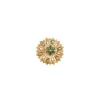 936-gold-finish-ring-in-rajwadi-style-with-green-stone-accents-1.webp Gold Finish Ring in Rajwadi Style with Green Stone Accents