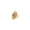 936-gold-finish-ring-in-rajwadi-style-with-green-stone-accents-2.webp Gold Finish Ring in Rajwadi Style with Green Stone Accents