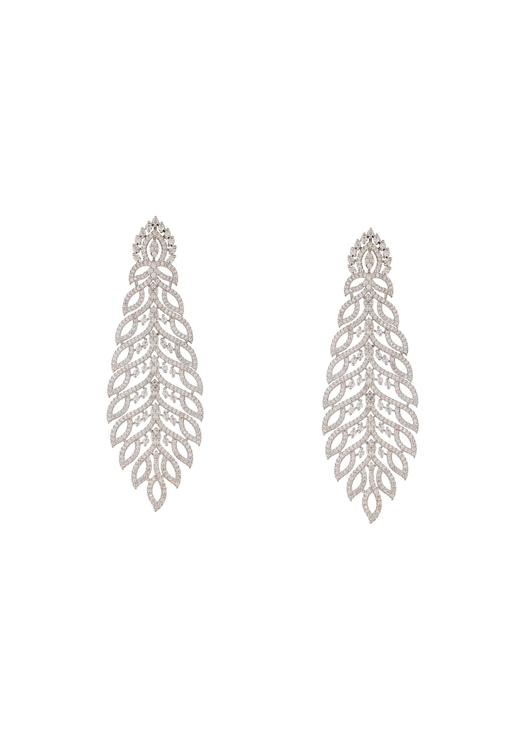 937-silver-finish-jewellery-in-zircon-detailing-2.webp Silver Finish Jewellery In Zircon Detailing