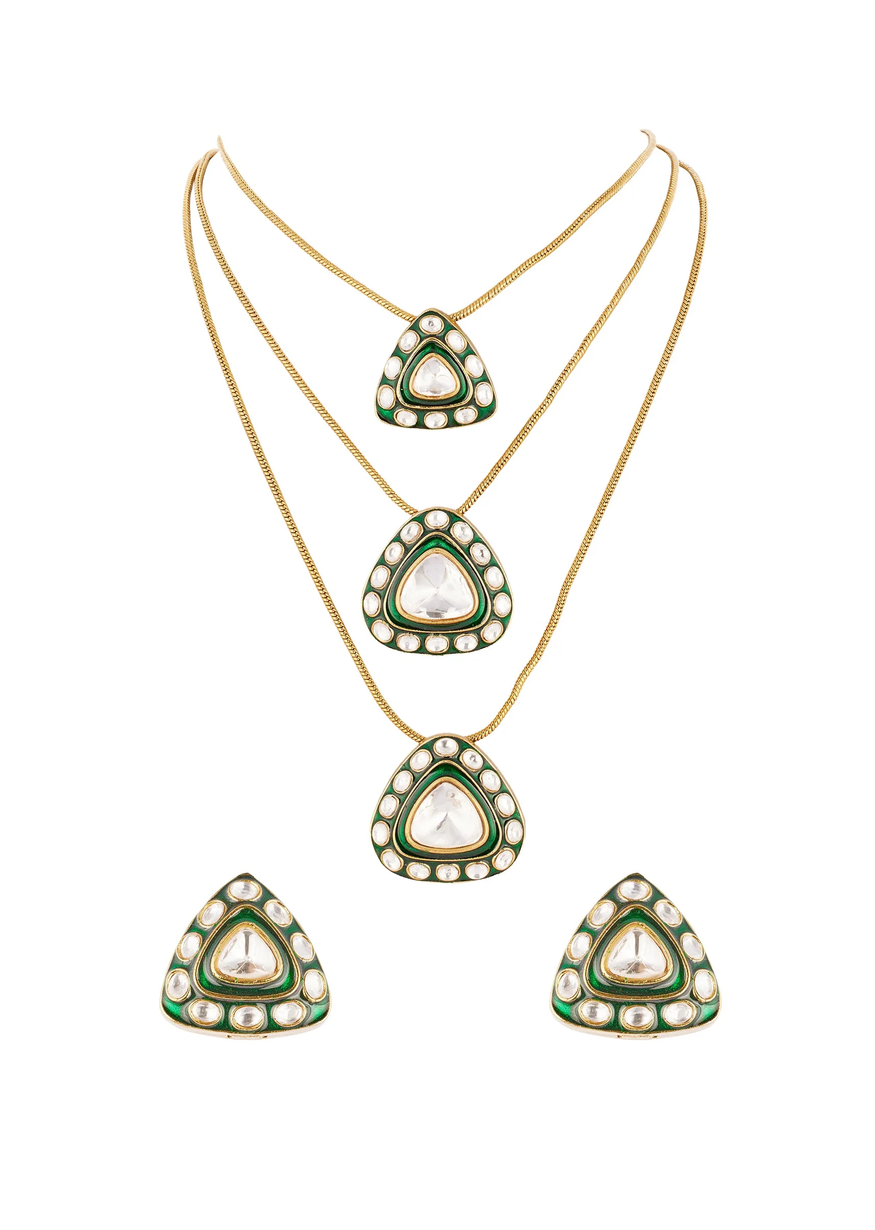 939-gold-finish-jewellery-set-in-kundan-detailing-2.webp Gold Finish Jewellery Set In Kundan Detailing