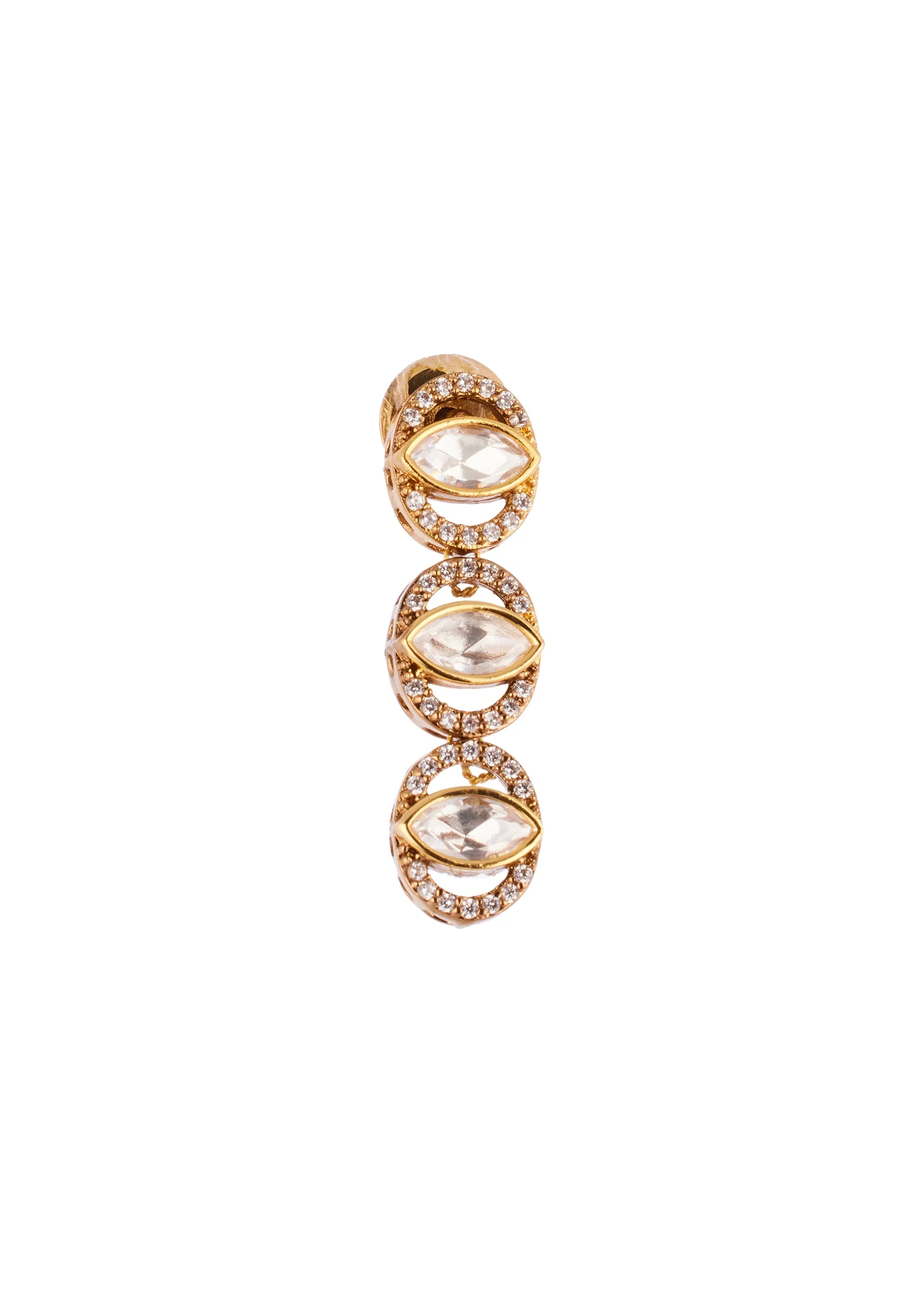943-gold-finish-necklace-set-in-polki-detailing-5.webp Gold Finish Necklace Set in Polki Detailing