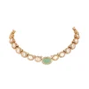 944-mint-green-and-gold-finish-jewellery-set-in-kundan-polki-3.webp Mint Green and Gold Finish Jewellery Set In Kundan Polki