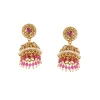 945-gold-finish-jewellery-set-in-polki-4.webp Gold Finish Jewellery Set In Polki