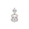 946-multi-colored-silver-finish-earrings-for-festive-wear-3.webp Multi Colored Silver Finish Earrings for Festive Wear