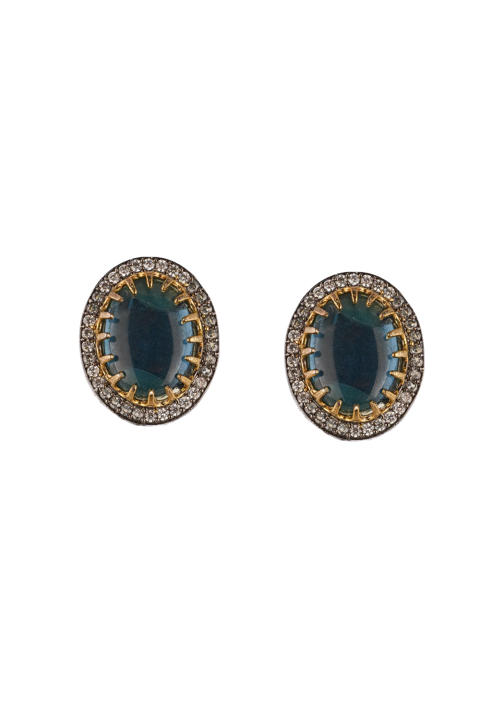 947-navy-blue-studded-earrings-with-kundan-and-stone-detailing-2.webp Navy Blue Studded Earrings With Kundan And Stone Detailing