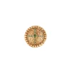 950-gold-finish-ring-set-with-central-green-stone-accent-2.webp Gold Finish Ring Set With Central Green Stone Accent
