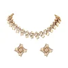 951-gold-and-white-polki-necklace-set-in-traditional-kundan-jadau-2.webp Gold and White Polki Necklace Set in Traditional Kundan Jadau