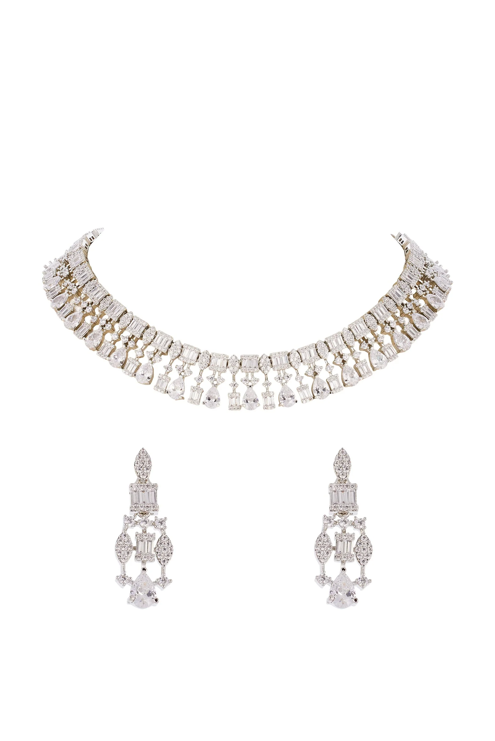 953-silver-necklace-set-with-zircon-detailing-2.webp Silver Necklace Set with Zircon Detailing