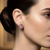 954-red-earrings-with-stone-detail-work-1.webp Red Earrings With Stone Detail Work