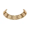 Jewellery Set In Gold Finish Polki