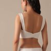 White Organza Saree With Unstitched Blouse Piece