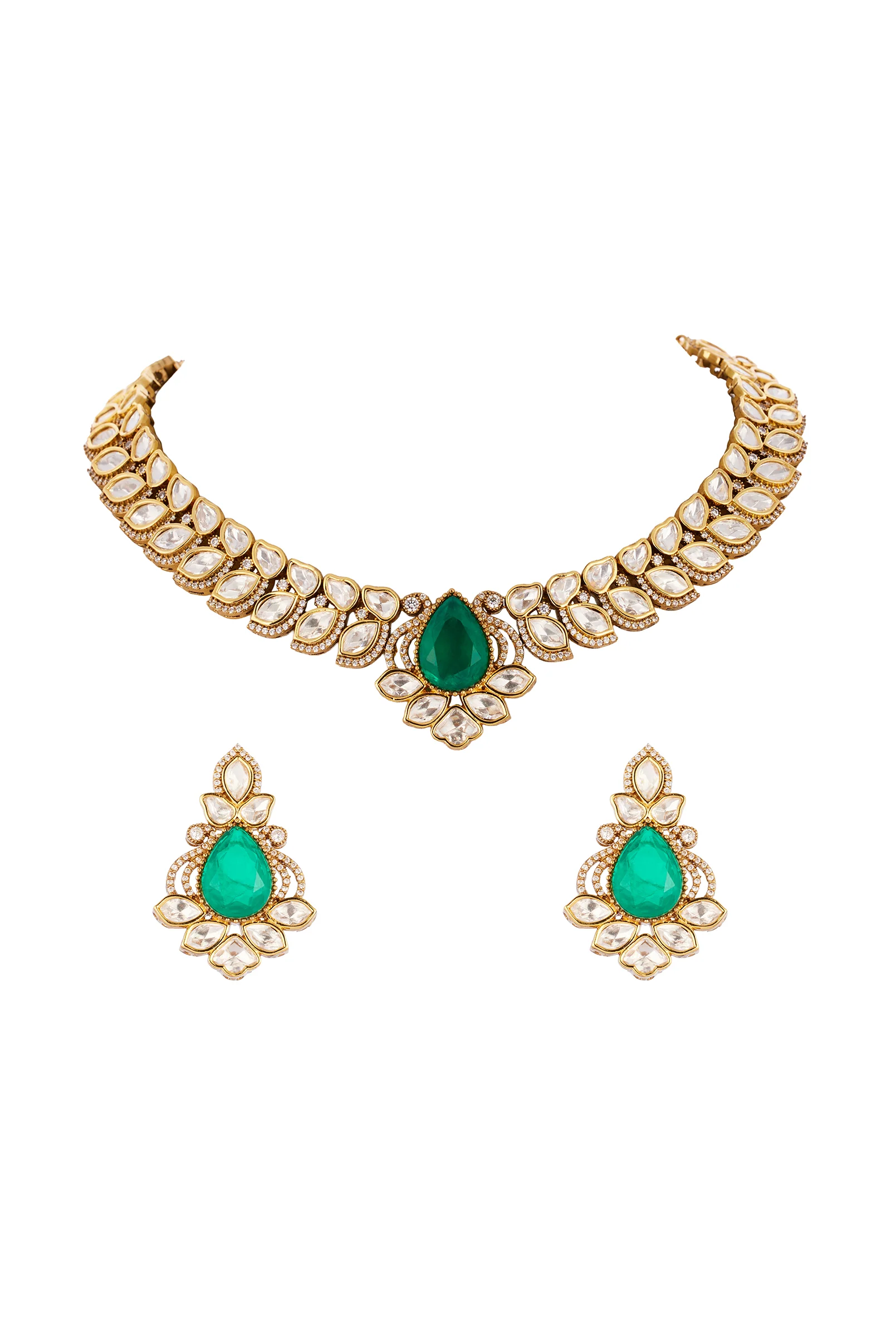 958-gold-finish-necklace-set-with-kundan-polki-and-meenakari-detailing-1.webp Gold Finish Necklace Set with Kundan Polki and Meenakari Detailing
