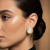 964-gold-white-polki-earrings-with-chic-detail-1.webp Gold White Polki Earrings With Chic Detail