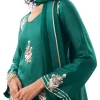 Green Dhoti Suit