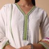 White Cotton Kurta Dhoti Set