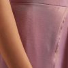 Lavender Zardosi Kurta With Embroidered Dupatta Belt