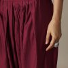 Red Silk Embroidery Kurta Set With Salwar And Dupatta