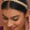 975-white-and-gold-kundan-mathapatti-1.webp White and Gold Kundan Mathapatti