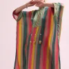 Green Multicolored Embroidered Dhoti Set