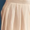 Orange Cape Crop Top Dhoti Set With Moti And Cut Dana Embroidery