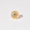 Multi Floral Motif Kundan Ring
